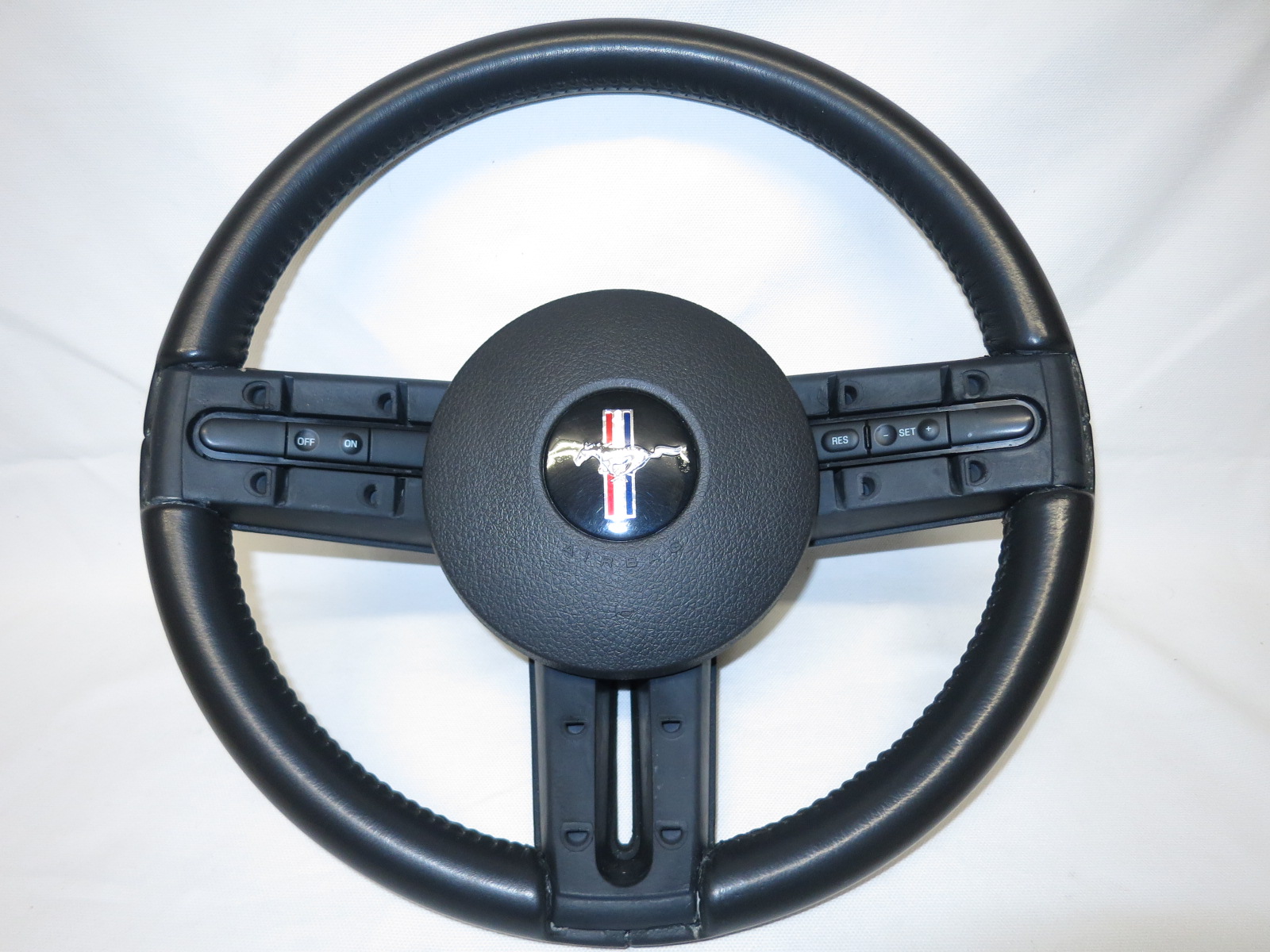 Kysotar Short Steering Wheel Hub Adapter Kit For Ford Mustang 1984-2004 – 6-Hole, 174H Style, Black